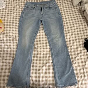 American Eagle Outfitters Light Wash Flare Jeans